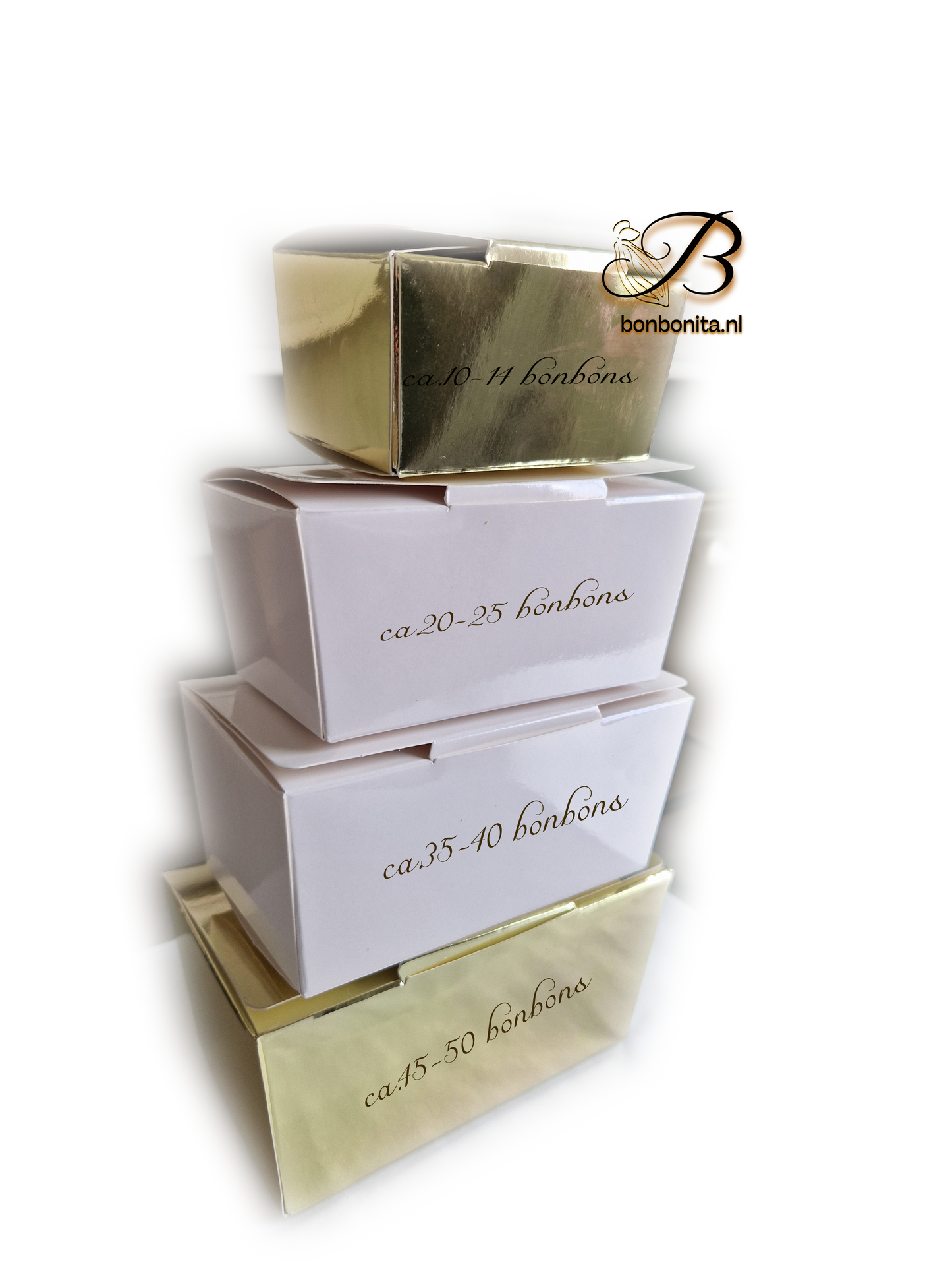 Ballotin gevuld met bonbons assorti L