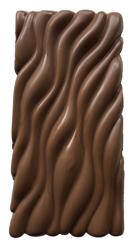 Melk biscoff geïnspireerde chocolade reep