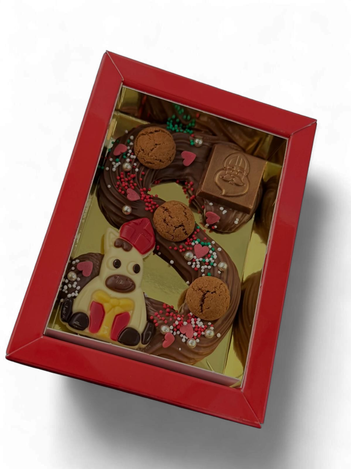 Speculoos chocolade créme letter